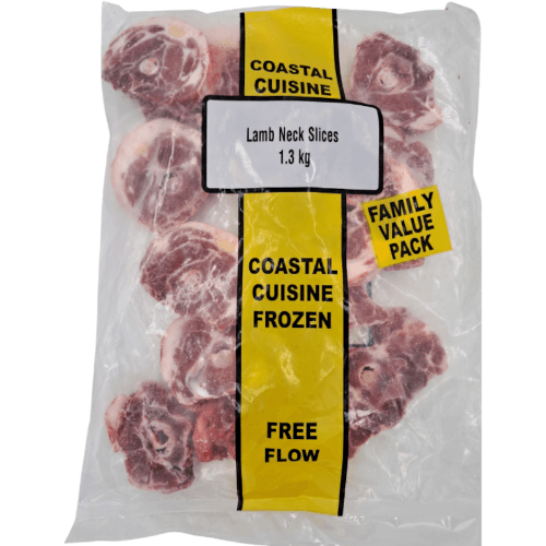Lynnmac Frozen Lamb Neck Slices 1.3 kg