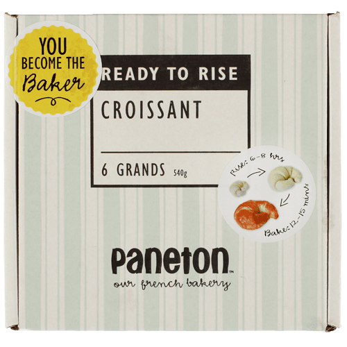 Paneton Ready To Rise Grand Croissants