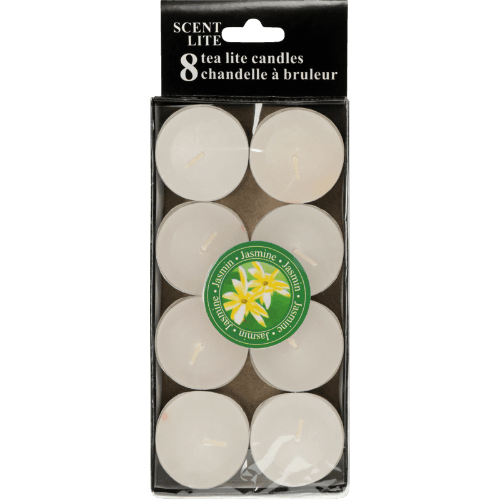 Golden Glow Candles Jasmine Scented Tealights