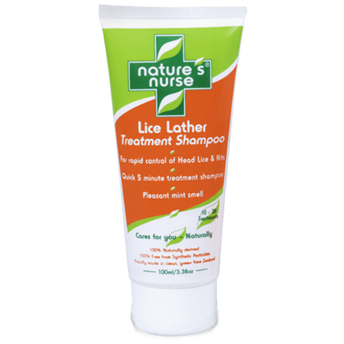 Nature's Nurse Lice Lather Treatment Shampoo