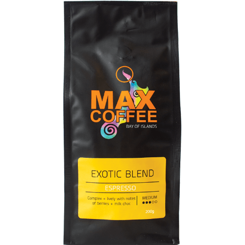 Max Coffee Exotic Blend Espresso Coffee 200 g