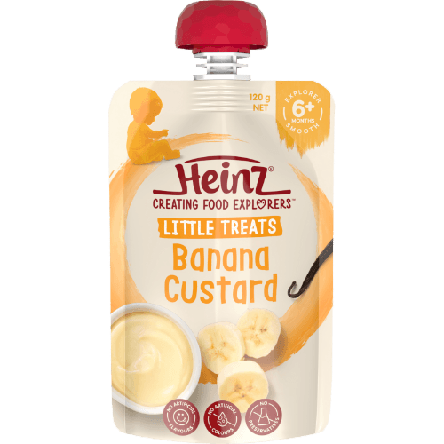 Heinz Banana Custard Pouch & Spout Babyfood