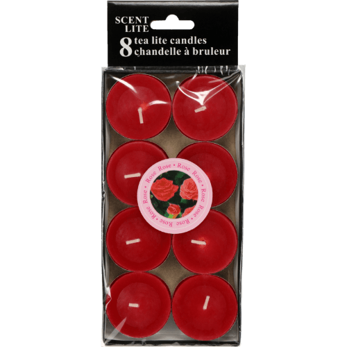 Golden Glow Candles Rose Tealights