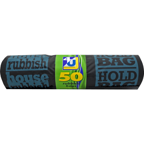 4U Rubbish Bags 50 pack