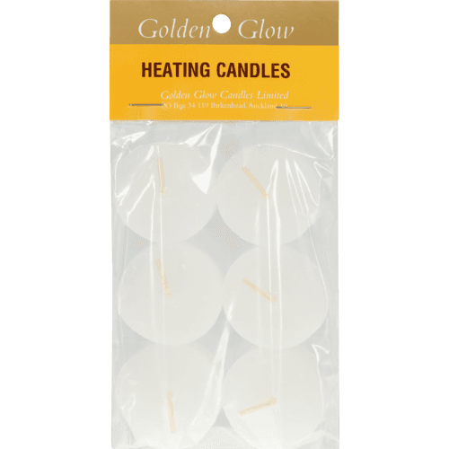 Golden Glow Candles White Candles