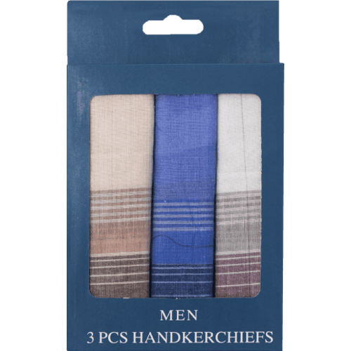 Effects Mens Cotton Handkerchief Set