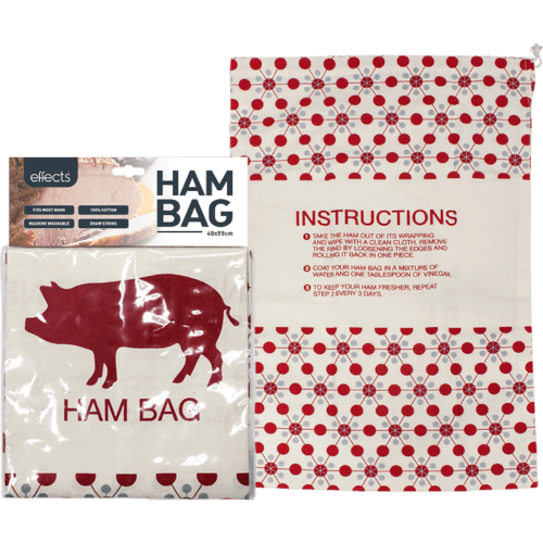 Effects Cotton Printed Ham Bag