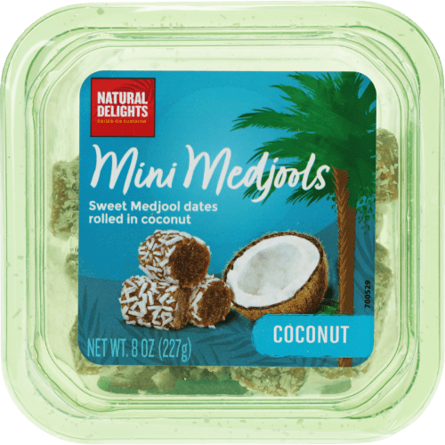 Natural Delights Coconut Mini Medjools