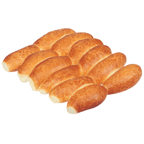 Plain Long Rolls 12 pack