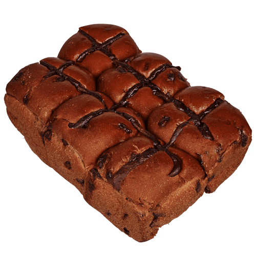 Chocolate Hot Cross Buns
