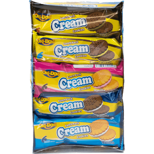 Oki Doki Lunch Pack Cream Cookies