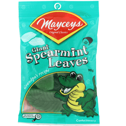 Mayceys Giant Spearmint Leaves