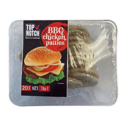 Top Notch BBQ Chicken Patties