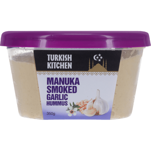Turkish Kitchen Manuka Smoked Garlic Hummus