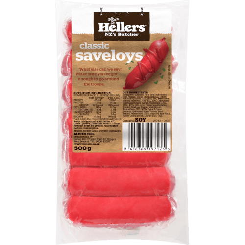 Hellers Classic Saveloys