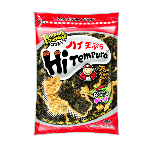 Tao Kae Noi Spicy Tempura Seaweed Snacks