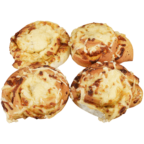 Cheese & Pesto Scrolls
