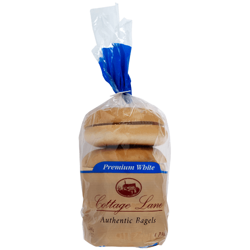 Cottage Lane Plain Bagels 4 pack