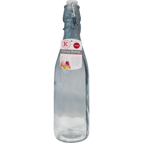 Kate's Kitchen Glass 600 mL Bottle Round