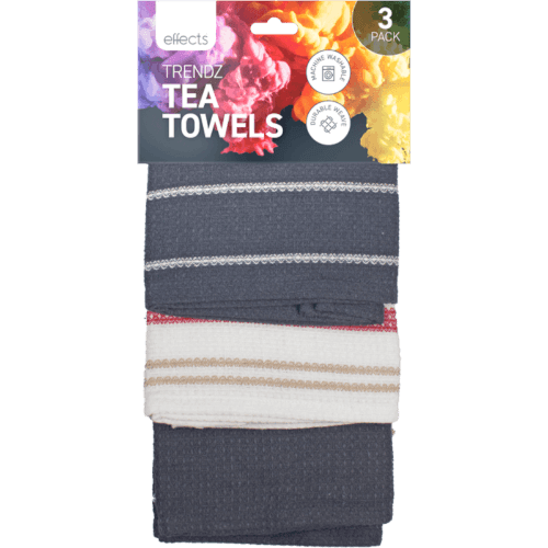 Effects Trendz Tea Towel Assorted