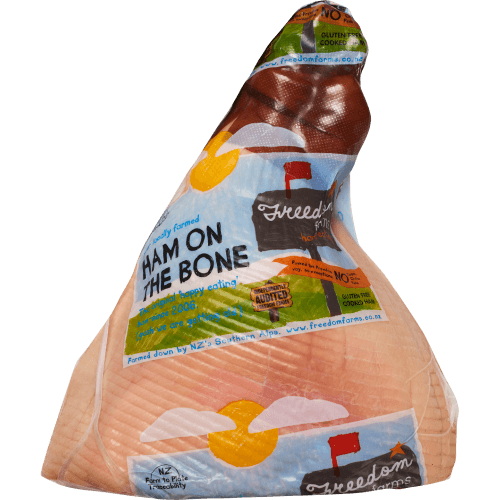 Freedom Farms Free Farmed Half Ham Cob per kg