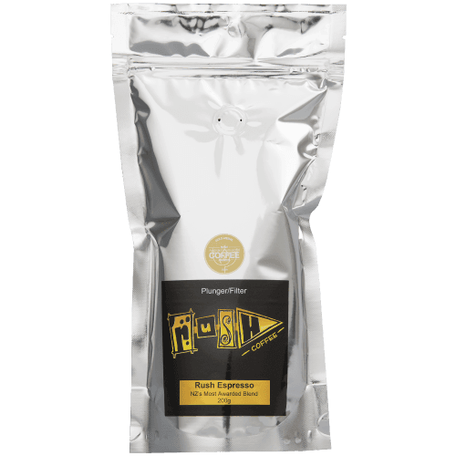 Rush Coffee Espresso Plunger Filter Coffee 200 g