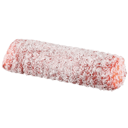 Raspberry Unfilled Lamington