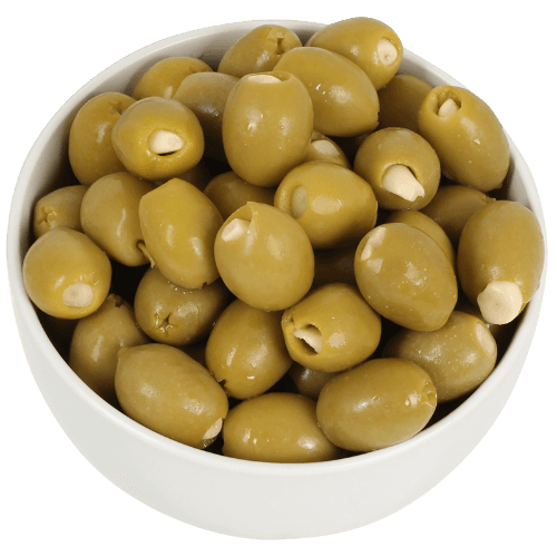 Green Stuffed Garlic Olives