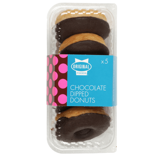 Original Foods Chocolate Dipped Donuts