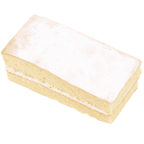 Sponge Bar Plain Mock Cream Uniced