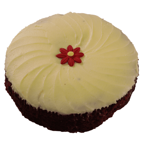 Round Red Velvet Cake