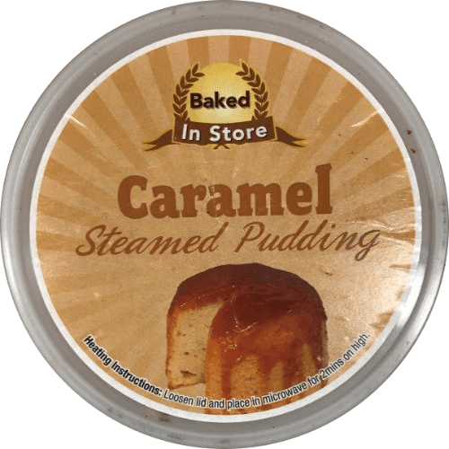 Caramel Steamed Pudding