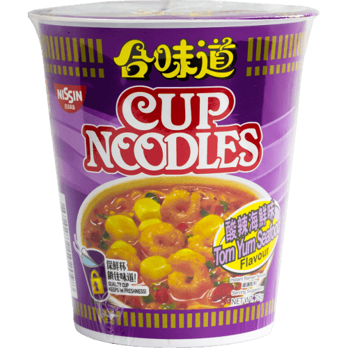 Nissin Tom Yum Noodle Cup