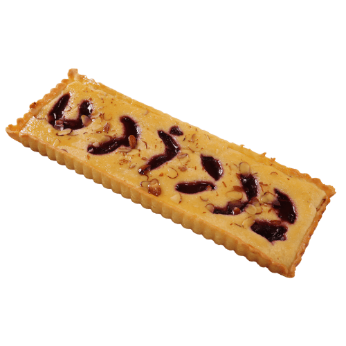 French Plum & Almond Tart