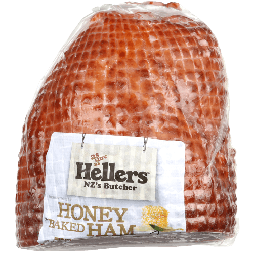 Hellers Honey Baked Glazed Ham per kg