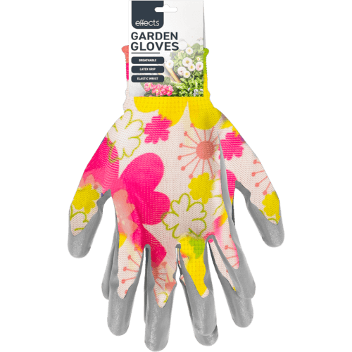 Effects Assorted Patterns Garden Gloves
