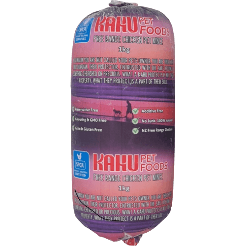 KAHU PET FOOD Free Range Chicken Pet Mince