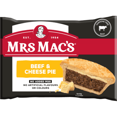 Mrs Mac's Beef & Cheese Halal Pie
