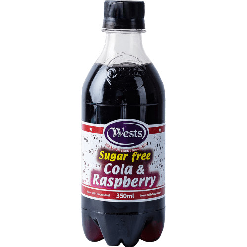 Wests Sugar-free Cola & Raspberry 350 mL