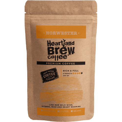 Heartland Coffee Norwester Premium Whole Beans Coffee 200 g
