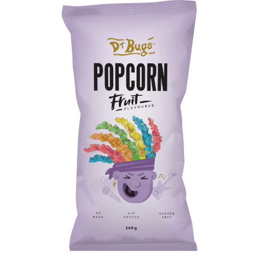 Dr Bugs Fruit Flavoured Popcorn