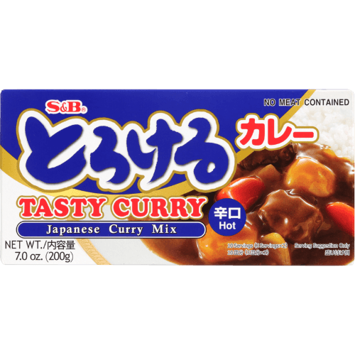 S&B Hot Japanese Curry Mix