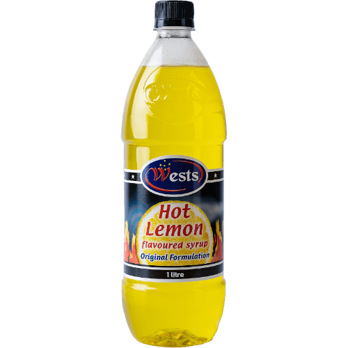 Wests Hot Lemon Flavoured Syrup 1 L