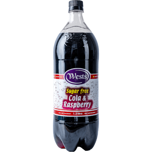 Wests Sugar-free Cola & Raspberry 1.5 L