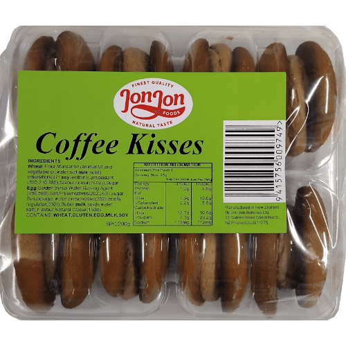 Jon-Jon Coffee Kisses 8 × 25 g