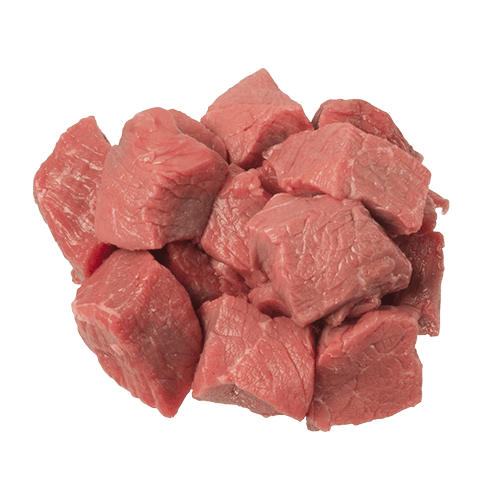 Mega Diced Beef Steak per kg