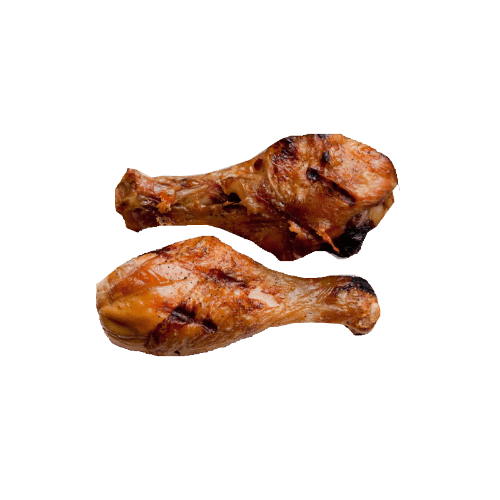 Tegel BBQ Drums Cooked