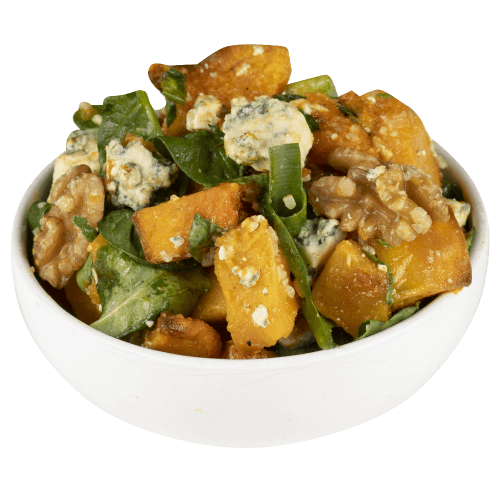 Pumpkin Blue Cheese & Walnut Salad