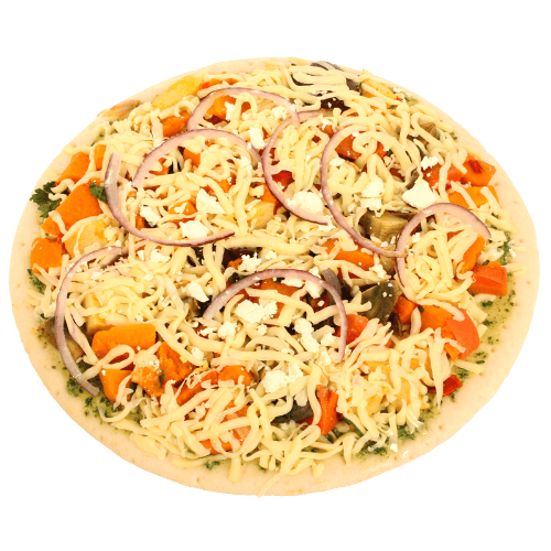 Roasted Vegetable Gourmet Pizza
