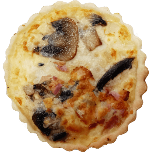 Breads of Europe Ham & Mushroom Quiche